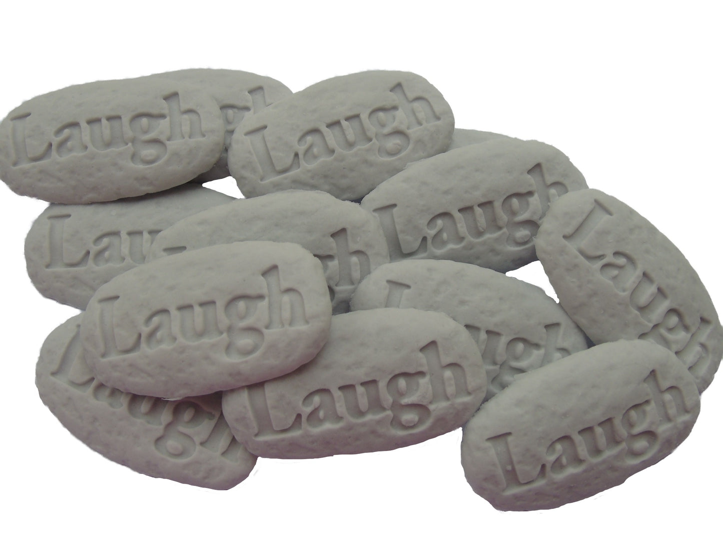 Pebbles signs, Laugh, Edible Decorations
