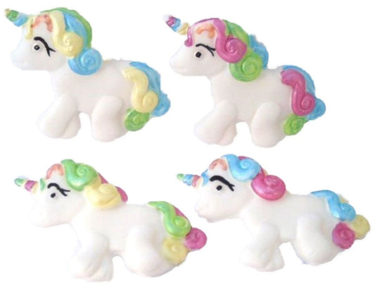 4 Baby Unicorns Baby Shower Vegan Birthday Cake Decoration