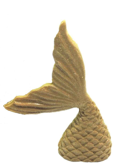 A Single Mermaid Tail Vegan Birthday Edible Cupcake Toppers