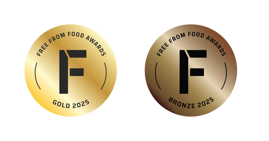 Simply Toppers Named 2025 Bronze & Gold Winner in the Free From Food Awards - Simply Toppers
