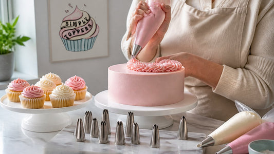Simple Piping Techniques for Birthday Cakes