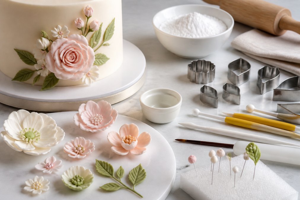 Vegan Sugar Flowers for Cakes: A 2026 Guide