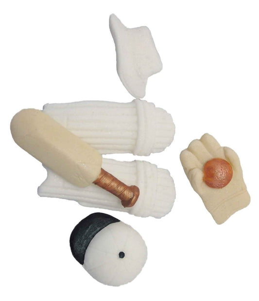 14 Edible Cricket Set Birthday Party Cake Cupcake Decorations