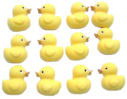 12 Ducks Baby Shower Edible Cupcake Cake Toppers