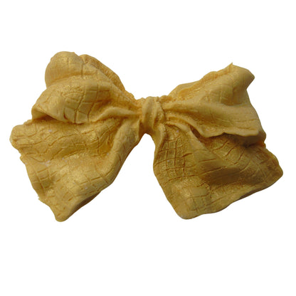Very Large Gold Glittered Bow cake topper decorations