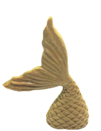 A Single Mermaid Tail Vegan Birthday Edible Cupcake Toppers