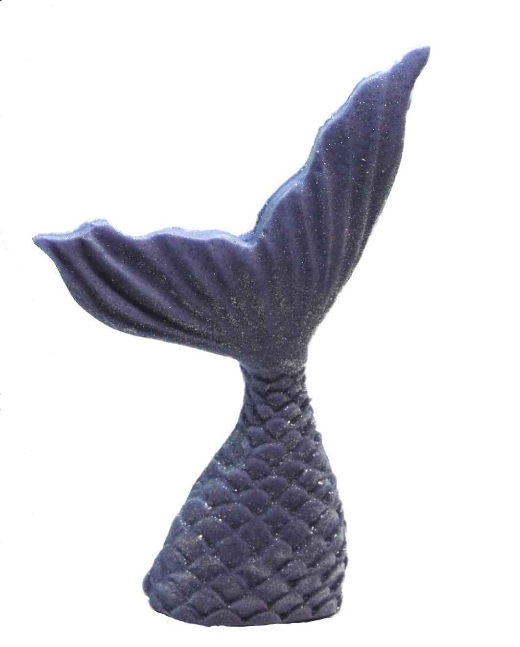 A Single Mermaid Tail Vegan Birthday Edible Cupcake Toppers