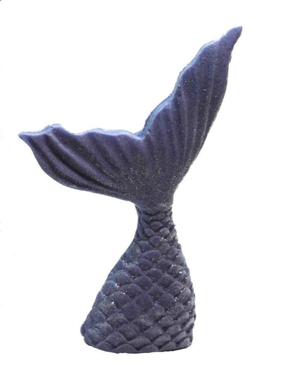 A Single Mermaid Tail Vegan Birthday Edible Cupcake Toppers