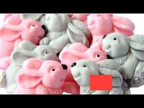 Edible cupcake toppers suitable for baby showers and easter