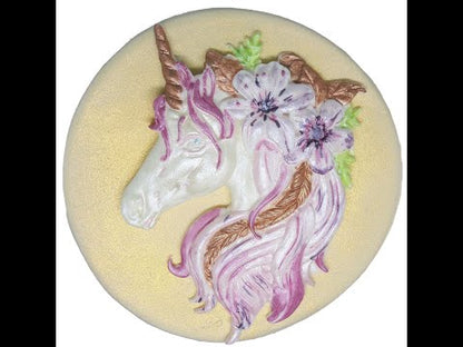 Large unicorn clip